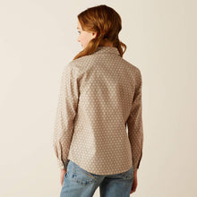 Load image into Gallery viewer, Ariat Girl&#39;s Bella Printed Button Down Shirt

