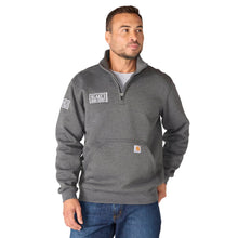 Load image into Gallery viewer, Carhartt Loose Fit Midweight Quarter-Zip Mock-Neck Sweatshirt

