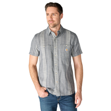 Load image into Gallery viewer, Men's Carhartt Bozeman Relaxed Short-Sleeve  Plaid Shirt
