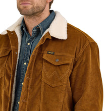Load image into Gallery viewer, Men&#39;s Wrangler® Cowboy Cut® Sherpa Lined Corduroy Jacket
