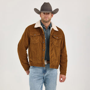 Men's Wrangler® Cowboy Cut® Sherpa Lined Corduroy Jacket