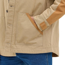 Load image into Gallery viewer, Men&#39;s Wrangler Mixed Canvas Chore Jacket
