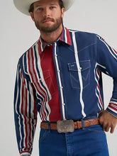 Load image into Gallery viewer, Wrangler Vintage-Inspired Long Sleeve Shirt
