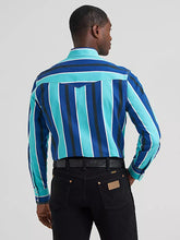 Load image into Gallery viewer, Wrangler Vintage-Inspired Brushpopper Western Snap Workshirt
