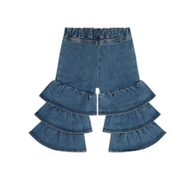 Load image into Gallery viewer, Wrangler® Baby Girls Pull Up Tiered Flare Jean
