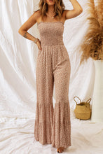 Load image into Gallery viewer, Thin Straps Smocked Bodice Wide Leg Jumpsuit
