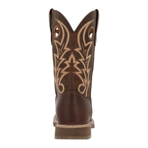 Georgia Boot Core 37 11" Steel Toe Western Pull-On Work Boot