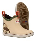 Load image into Gallery viewer, Xtratuf Duck Beige &amp; Camo Children's Ankle Deck Boots

