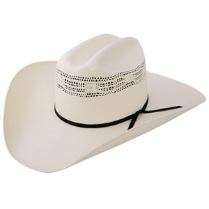 Resistol Double R Dennison Bangora Straw Cowboy Hat