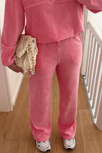 Load image into Gallery viewer, Peach Blossom Half-Button Pullover Corduroy
