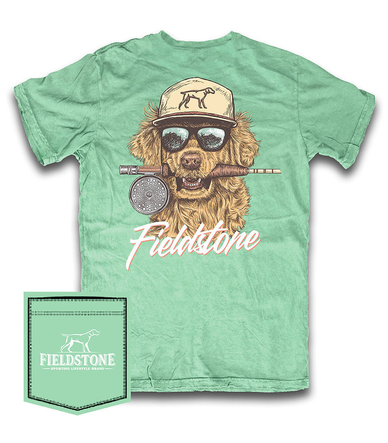 Fieldstone  Island Reef Retriever Reel Short Sleeve Tee Shirt
