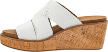 Load image into Gallery viewer, Corky&#39;s Ivory Golden Hour Wedges
