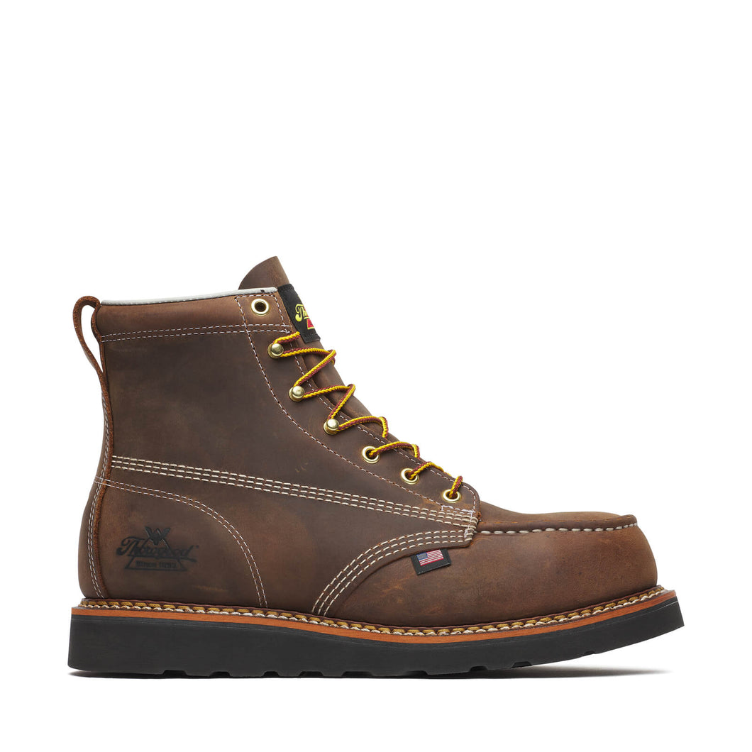Thorogood American Heritage – 6″ Crazy Horse Safety Toe