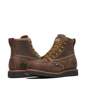 Thorogood American Heritage – 6″ Crazy Horse Safety Toe