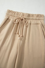 Load image into Gallery viewer, Women's Loose Tee Drawstring Wide Leg Pants and Shirt Separates
