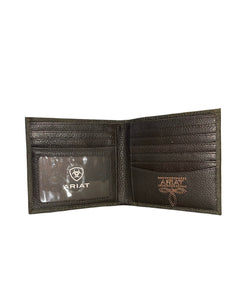 Ariat Bull Hide Bi-Fold Wallet