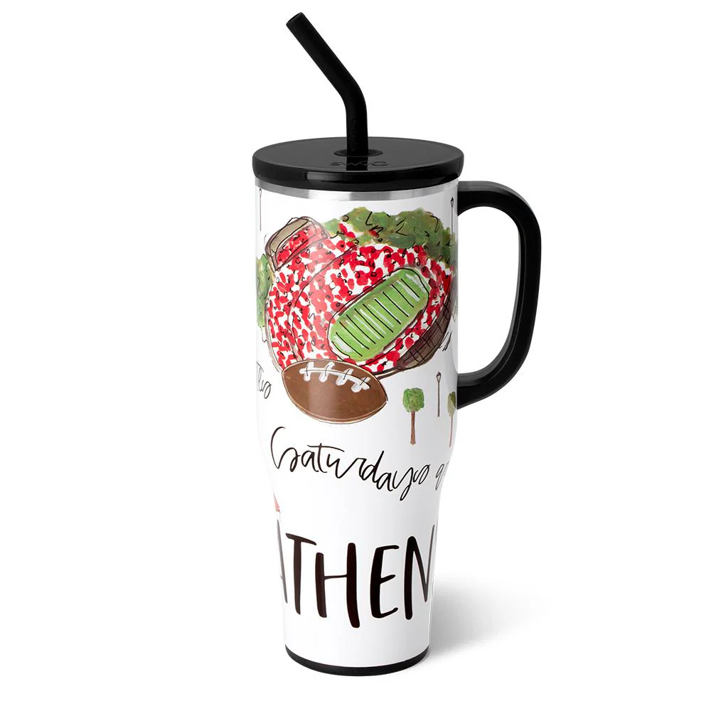 Swig Mega Mug 40oz- Saturdays in Athens