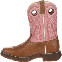 Load image into Gallery viewer, Lil&#39; Durango Little Kid Tan Lacey Western Boot
