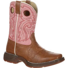 Load image into Gallery viewer, Lil&#39; Durango Little Kid Tan Lacey Western Boot

