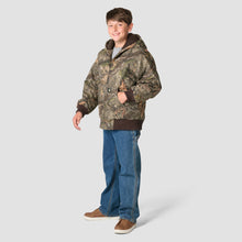 Load image into Gallery viewer, Carhartt Canvas Insulated Youth Camo Jacket
