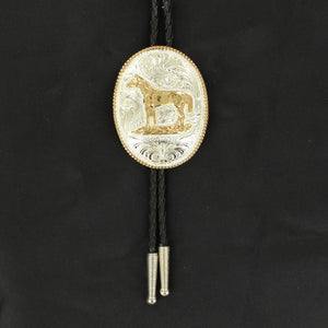 Crumrine Adult Western Bolo Tie Standing Horse