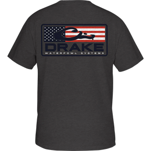 Drake Patriotic Bar Youth Short Sleeve T-Shirt