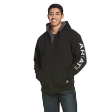 Load image into Gallery viewer, Ariat Men&#39;s Rebar All-Weather Full Zip Hoodie
