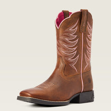 Load image into Gallery viewer, Ariat Youth Firecatcher Wide Square Toe Western Boot
