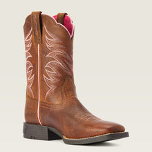 Load image into Gallery viewer, Ariat Youth Firecatcher Wide Square Toe Western Boot
