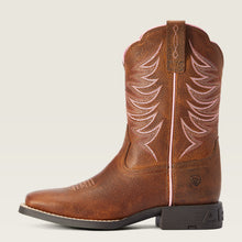 Load image into Gallery viewer, Ariat Youth Firecatcher Wide Square Toe Western Boot
