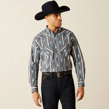 Load image into Gallery viewer, Men&#39;s Ariat Callahan Grey Long Sleeve Shirt
