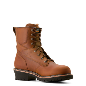 Logger Shock Shield 8" Waterproof Insulated Work Boot