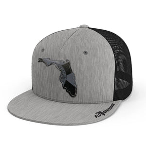 FloGrown Men's Flat Bill Hats