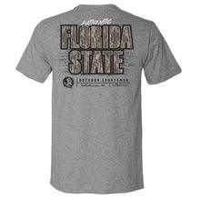 Load image into Gallery viewer, FloGrown Florida State Seminoles Woodland Stack SS Tee
