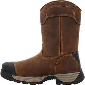 Georgia Boot Durablend Edge Alloy Waterproof Pull On Work Boot