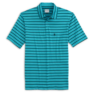 HeyBo Men's Short Sleeve Intercoastal Polo