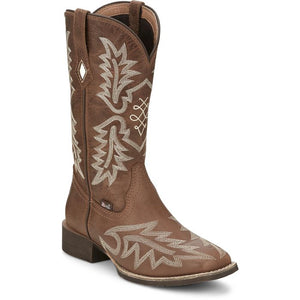 Justin Carsen 11" Women's Square Toe Western Boot