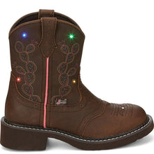Load image into Gallery viewer, Justin Kid's GLITZI Western Boot
