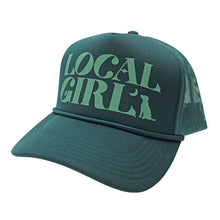 Load image into Gallery viewer, Local Girl Flourish Foam Trucker Hat
