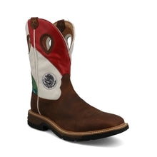 Load image into Gallery viewer, Twisted X Men&#39;s 11&quot; Western Mexican Flag Work Boot
