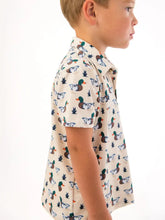 Load image into Gallery viewer, Boys Mallard Marsh Duck Knit Short Sleeve Performance Polo
