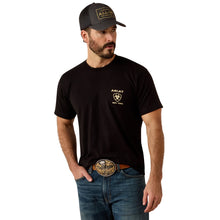 Load image into Gallery viewer, Ariat Men's Black Back Logo Short Sleeve T-Shirt
