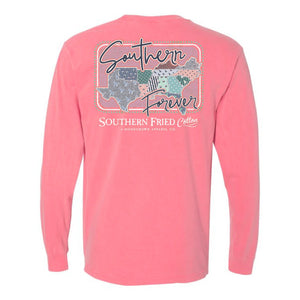 Southern Fried Cotton Southern Forever Long Sleeve T-Shirt