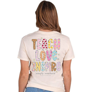 Women's Simply Southern Teach Pearl T-Shirt