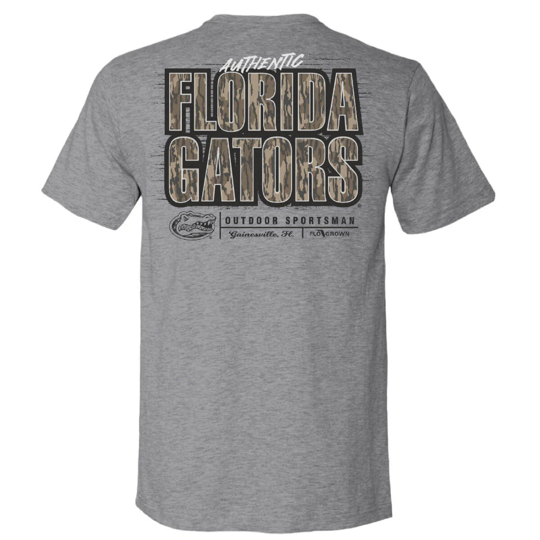 FloGrown Gators Woodland Stack SS Tee