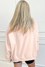 Load image into Gallery viewer, Light Pink Oversize Blessed Sweatshirt
