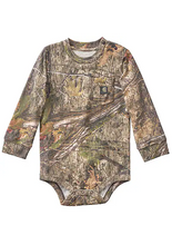 Load image into Gallery viewer, Carhartt Infant Long Sleeve Camo Pocket Bodysuit
