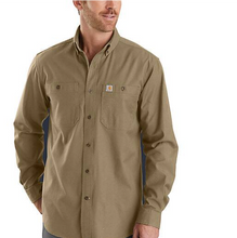 Load image into Gallery viewer, Carhartt Men&#39;s Rugged Flex Relaxed Fit Midweight Canvas Long Sleeve Shirt
