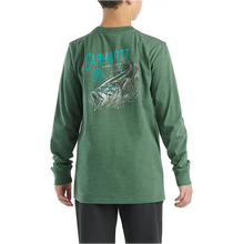 Load image into Gallery viewer, Boy&#39;s Carhartt Bass Long Sleeve Graphic T-Shirt
