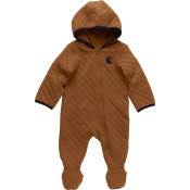 Load image into Gallery viewer, Carhartt Infant Long-Sleeve Quilted Footd Coveralls
